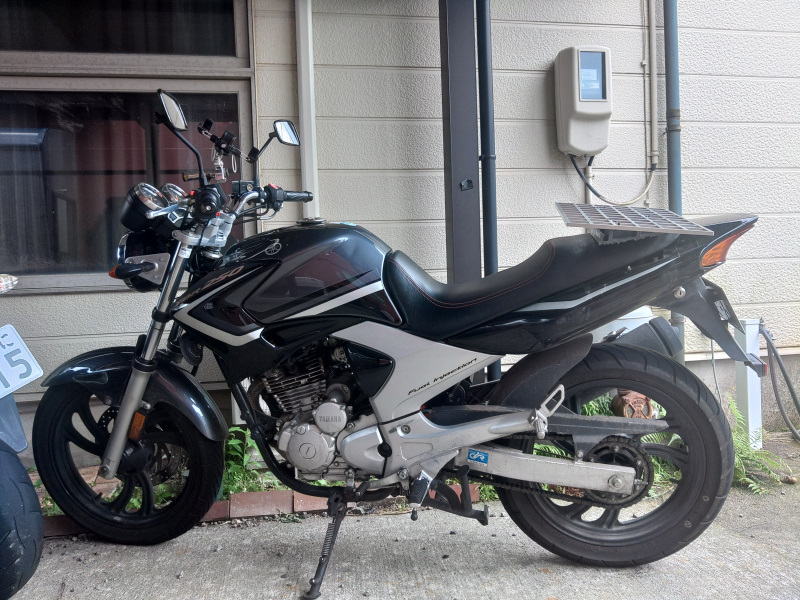 YBR250�ւ̃L�����A�̌Œ�